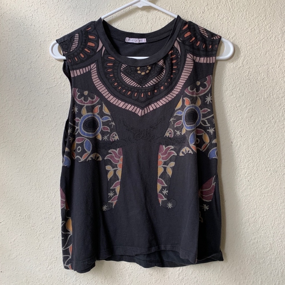 Title Unknown Urban Outfitters Elephant Muscle Top